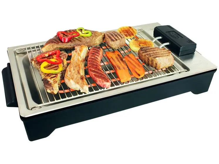 Churrasqueira Elétrica de Mesa Cotherm Tennessee Inox 1850W