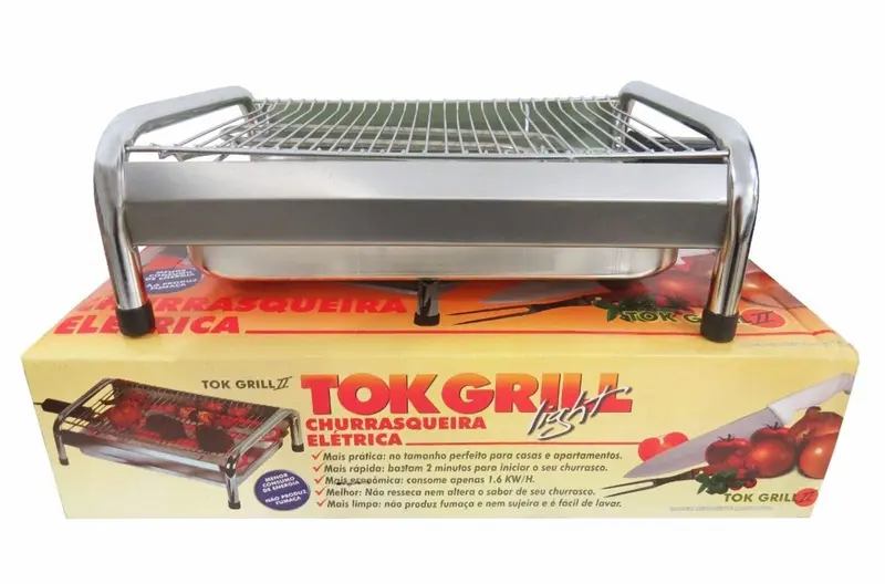Churrasqueira Elétrica de Mesa Tok Grill 110V