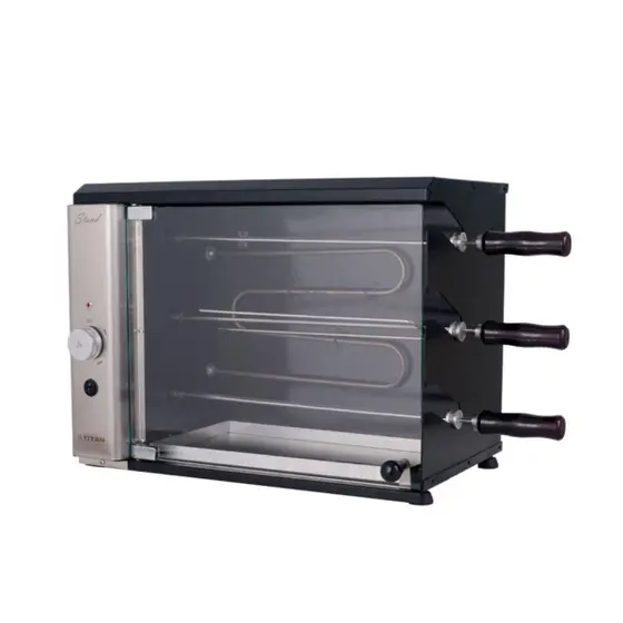 Churrasqueira Elétrica de Bancada Vertical Titan Stand 3 Espetos 127V
