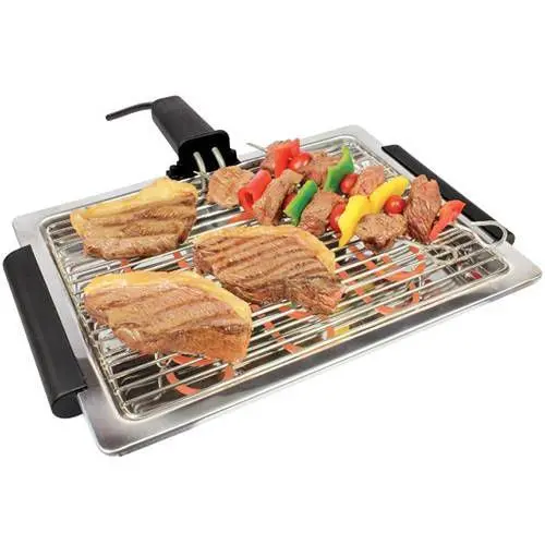 Churrasqueira Elétrica de Mesa Cotherm Giuletta Prata 127V