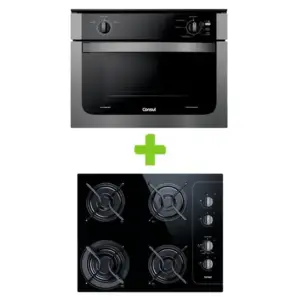 Forno Elétrico de Embutir Consul 47L Prata (Combo com Cooktop) COB47AR Forno Elétrico de Embutir Consul 47L Prata (Combo com Cooktop) COB47AR