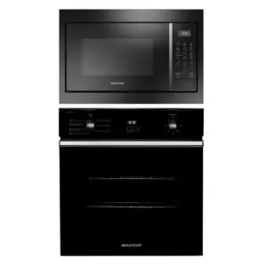Forno Elétrico de Embutir Brastemp 84L com Convecção Preto (Conjunto com Micro-ondas) Forno Elétrico de Embutir Brastemp 84L com Convecção Preto (Conjunto com Micro-ondas)