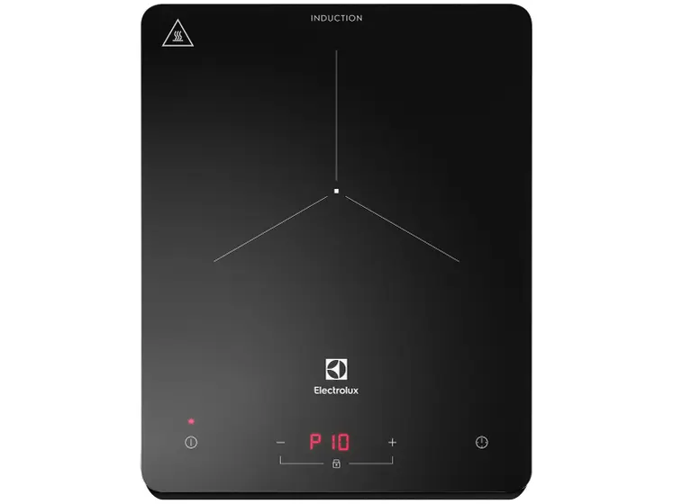 Cooktop a Indução Electrolux 1 Boca Portátil Vitrocerâmico Preto Touch IE3TP