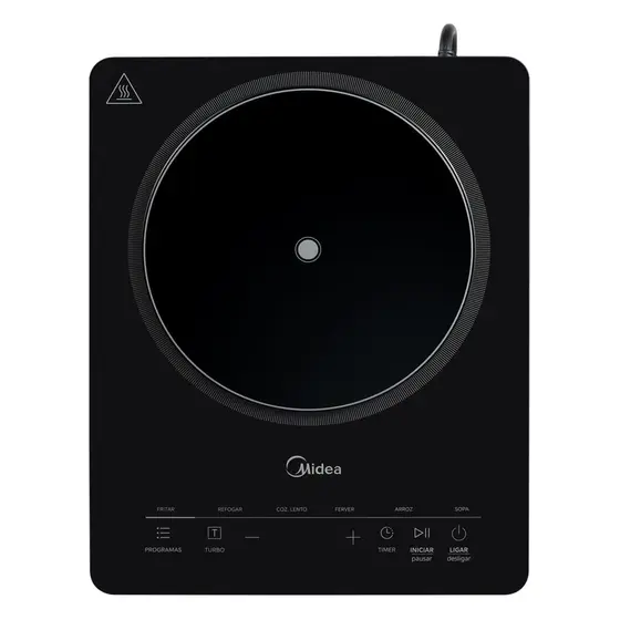 Cooktop a Indução Midea Even Pro 1 Boca Portátil
