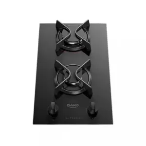 Cooktop a Gás Dako Supreme 2 Bocas Mesa de Vidro Cooktop a Gás Dako Supreme 2 Bocas Mesa de Vidro