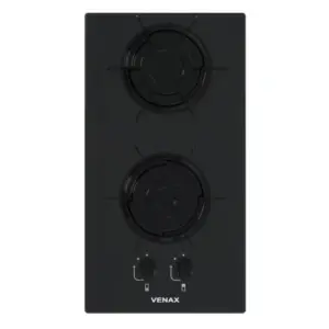 Cooktop a Gás Venax Libero 2 Bocas Preto GLP
