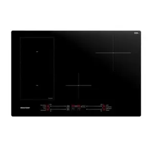 Cooktop a Indução Brastemp 4 Bocas com Flexizone Preto BDJ77BE Cooktop a Indução Brastemp 4 Bocas com Flexizone Preto BDJ77BE