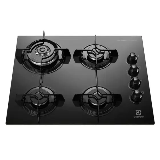 Cooktop a Gás Electrolux 4 Bocas com Tripla Chama Bivolt KE4TP