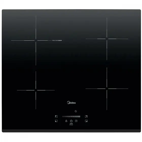 Cooktop a Indução Midea 4 Bocas Touch Vitrocerâmica Preto 220V