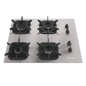 Cooktop a Gás Mueller 4 Bocas de Alumínio com Queimador Ultra Chama Cooktop a Gás Mueller 4 Bocas de Alumínio com Queimador Ultra Chama