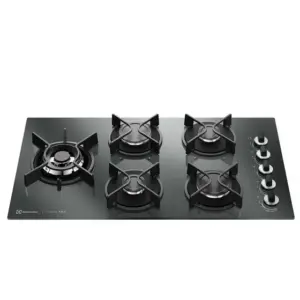 Cooktop a Gás Electrolux 5 Bocas Espelhado KE5HP Cooktop a Gás Electrolux 5 Bocas Espelhado KE5HP