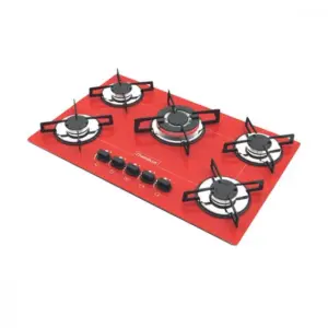 Cooktop a Gás Chamalux 5 Bocas GLP 570 Cooktop a Gás Chamalux 5 Bocas GLP 570