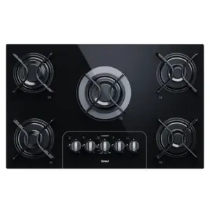 Cooktop a Gás Consul 5 Bocas com Controle Fácil e Acendimento Automático CD075AE Cooktop a Gás Consul 5 Bocas com Controle Fácil e Acendimento Automático CD075AE
