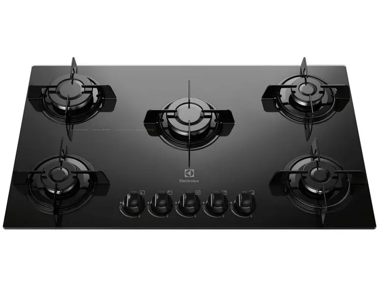 Cooktop a Gás Electrolux 5 Bocas Preto GLP KE5GP