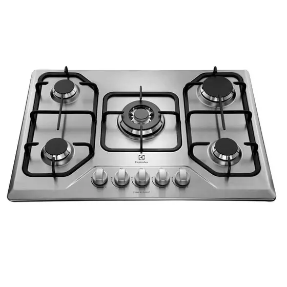 Cooktop a Gás Electrolux 5 Bocas Bivolt GT75X