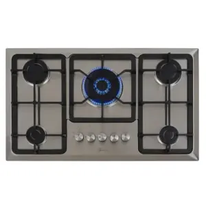 Cooktop a Gás Fischer Infinity 5 Bocas Tripla Chama Acendimento Automático Cooktop a Gás Fischer Infinity 5 Bocas Tripla Chama Acendimento Automático