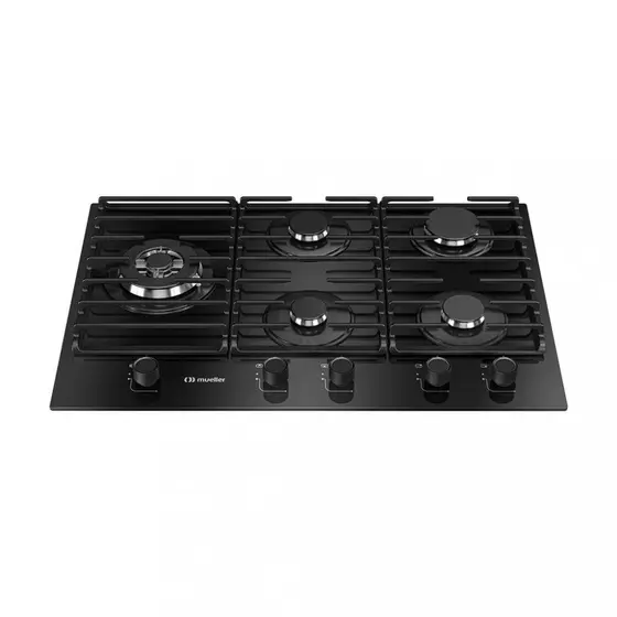 Cooktop a Gás Mueller 5 Bocas Tripla Chama MCG5BM