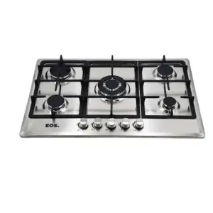 Cooktop a Gás EOS 5 Bocas Inox Bivolt ECG05 Cooktop a Gás EOS 5 Bocas Inox Bivolt ECG05