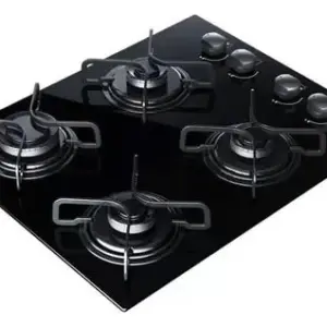 Cooktop a Gás Brastemp 4 Bocas com Grades de Platina BDD61AE