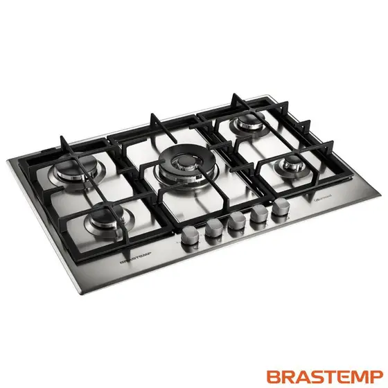 Cooktop a Gás Brastemp 5 Bocas 220V BDK75