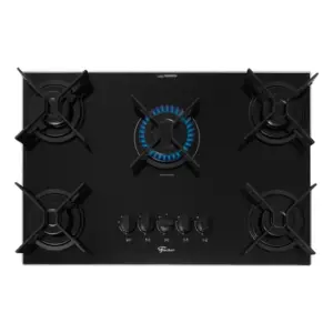 Cooktop a Gás Fischer Fit Line 5 Bocas Preto Trempe Iron Bivolt Cooktop a Gás Fischer Fit Line 5 Bocas Preto Trempe Iron Bivolt