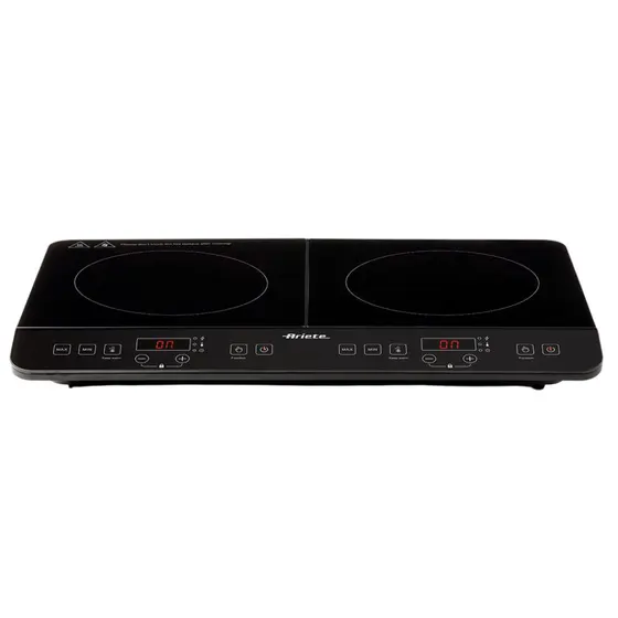 Cooktop a Indução Ariete 2 Bocas Portátil Touch Preto 1800W 127V 00C199809ARBR