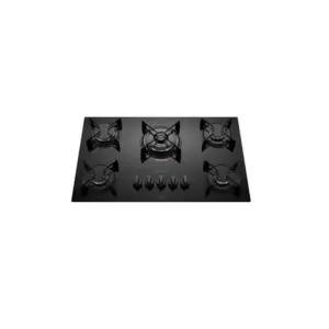 Cooktop a Gás Atlas Utop 5 Bocas Tripla Chama Preto Bivolt