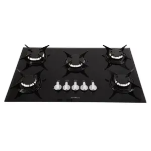 Cooktop a Gás Britânia 5 Queimadores de Embutir Bivolt BCT5P