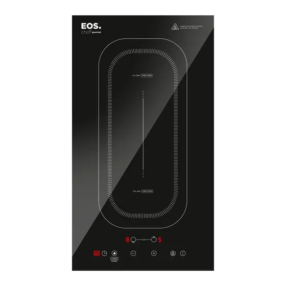Cooktop a Indução EOS Freezone 2 Bocas 3500W 220V ECI02EPF