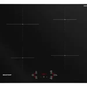 Cooktop a Indução Brastemp 4 Bocas 7200W 220V BDJ60BE Cooktop a Indução Brastemp 4 Bocas 7200W 220V BDJ60BE