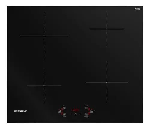 Cooktop a Indução Brastemp 4 Bocas 7200W 220V BDJ60BE