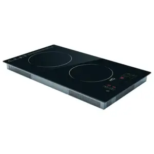 Cooktop a Indução HQ 2 Bocas de Embutir Painel Touch 3500W Preto 220V HQ-IDE3502 Cooktop a Indução HQ 2 Bocas de Embutir Painel Touch 3500W Preto 220V HQ-IDE3502
