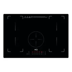 Cooktop a Indução HQ 5 Bocas Painel Touch Free Zone 9000W Preto 220V HQ-IDE9005FZ Cooktop a Indução HQ 5 Bocas Painel Touch Free Zone 9000W Preto 220V HQ-IDE9005FZ