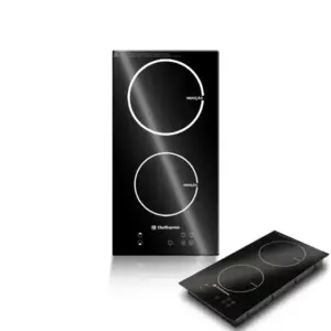 Cooktop a Indução Chef Express Top 2 Bocas Magnética com Trava de Segurança 3500W de Embutir Cooktop a Indução Chef Express Top 2 Bocas Magnética com Trava de Segurança 3500W de Embutir