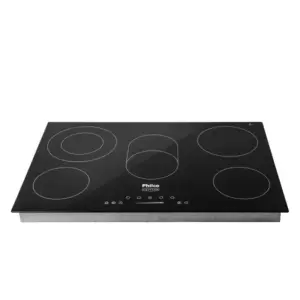 Cooktop Elétrico Philco Volcano 5 Queimadores 8400W 220V PCT55VC Cooktop Elétrico Philco Volcano 5 Queimadores 8400W 220V PCT55VC