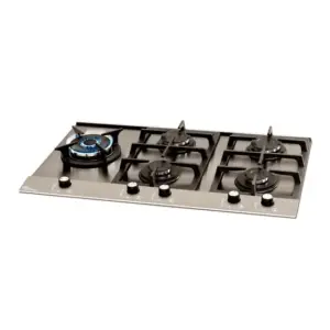 Cooktop a Gás Fischer Platinium 5 Bocas Prime Escovado Bivolt Cooktop a Gás Fischer Platinium 5 Bocas Prime Escovado Bivolt