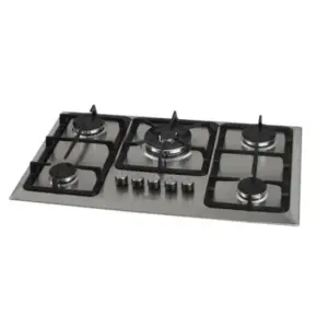 Cooktop a Gás Fischer Infinity 5 Bocas TC Mesa Inox Cooktop a Gás Fischer Infinity 5 Bocas TC Mesa Inox