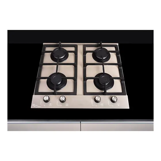 Cooktop a Gás Fischer Platinium Prime 4 Bocas