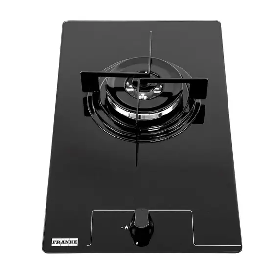 Cooktop a Gás Franke Glass 1 Boca Preto 30×52 30GTC