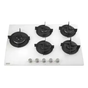Cooktop a Gás Franke 5 Bocas Mesa Pure White FHG-755-LTC-FC-WH 16100 Cooktop a Gás Franke 5 Bocas Mesa Pure White FHG-755-LTC-FC-WH 16100