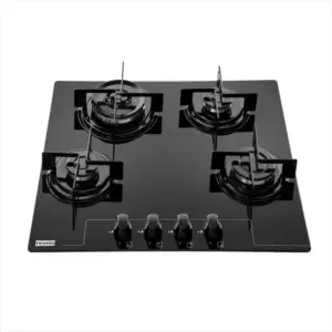 Cooktop a Gás Franke Glass 60 3 Bocas de Embutir Vidro Preto Tripla Chama Bivolt 3G-TC 16069 Cooktop a Gás Franke Glass 60 3 Bocas de Embutir Vidro Preto Tripla Chama Bivolt 3G-TC 16069