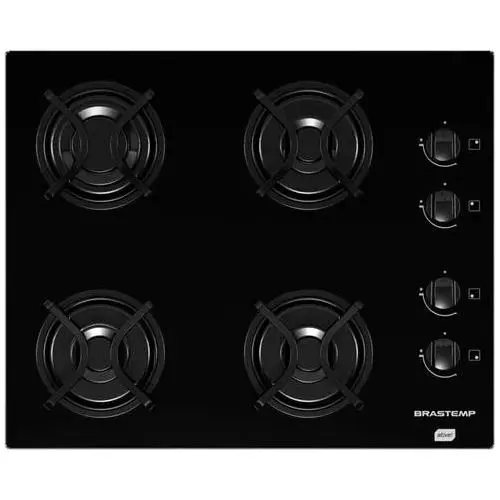 Cooktop a Gás Electrolux 4 Bocas Acendimento Super Automático