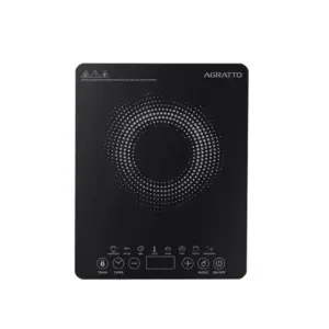 Cooktop a Indução Agratto 1 Boca 1200W Preto 127V ACKI01I-01