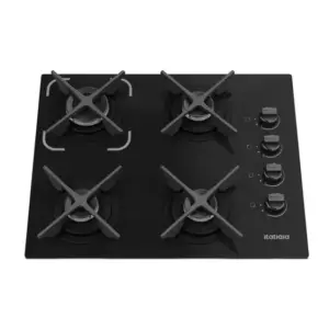 Cooktop a Gás Itatiaia Itacook 4 Bocas Preto Bivolt Cooktop a Gás Itatiaia Itacook 4 Bocas Preto Bivolt