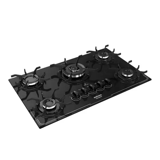 Cooktop a Gás Itatiaia Itamaster 5 Bocas Preto
