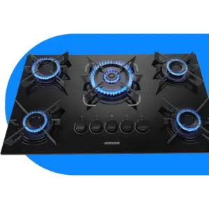 Cooktop a Gás Itatiaia Electra 5 Bocas com Tripla Chama Mesa de Vidro e Acendimento Superautomático Preto Bivolt Cooktop a Gás Itatiaia Electra 5 Bocas com Tripla Chama Mesa de Vidro e Acendimento Superautomático Preto Bivolt