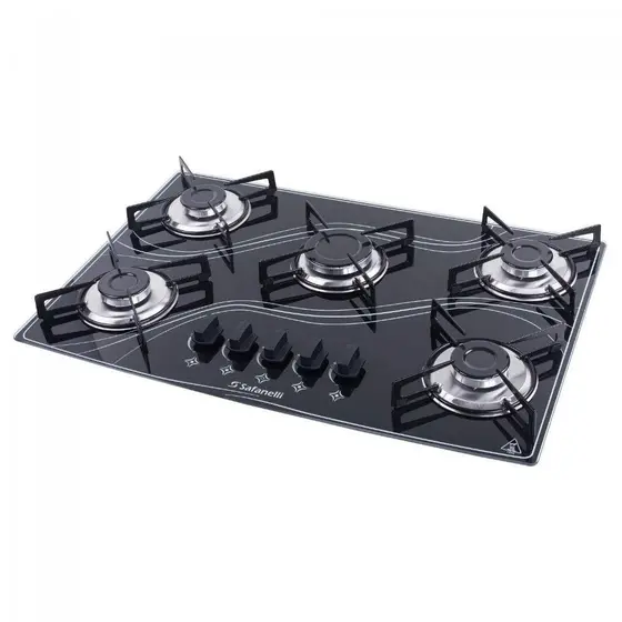 Cooktop a Gás Safanelli Lines 5 Bocas
