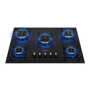 Cooktop a Gás Mondial 5 Bocas CTG-02 Cooktop a Gás Mondial 5 Bocas CTG-02
