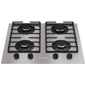 Cooktop a Gás Mueller 4 Bocas de Alumínio 59cm com Grade Dupla Bivolt MCG4BL Cooktop a Gás Mueller 4 Bocas de Alumínio 59cm com Grade Dupla Bivolt MCG4BL