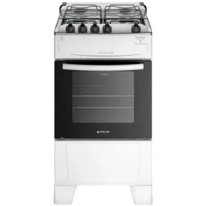 Fogão de Piso Atlas Mônaco Top 4 Bocas Branco Fogão de Piso Atlas Mônaco Top 4 Bocas Branco